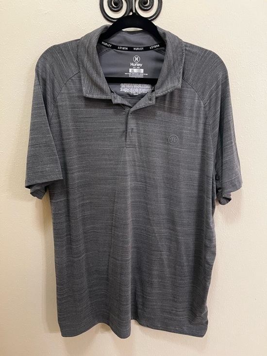 Hurley Other - Hurley Men's Charcoal Heather Polo